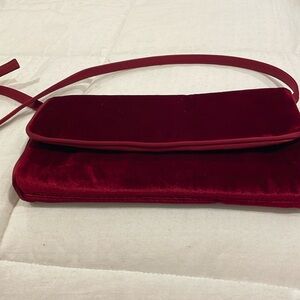 Velvet bag used once